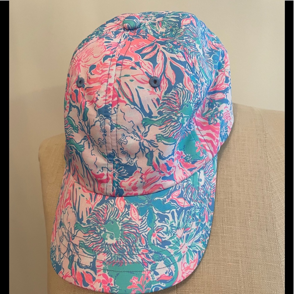Lilly Pulitzer RunAround Hat Blue Peri VivaLaLilly